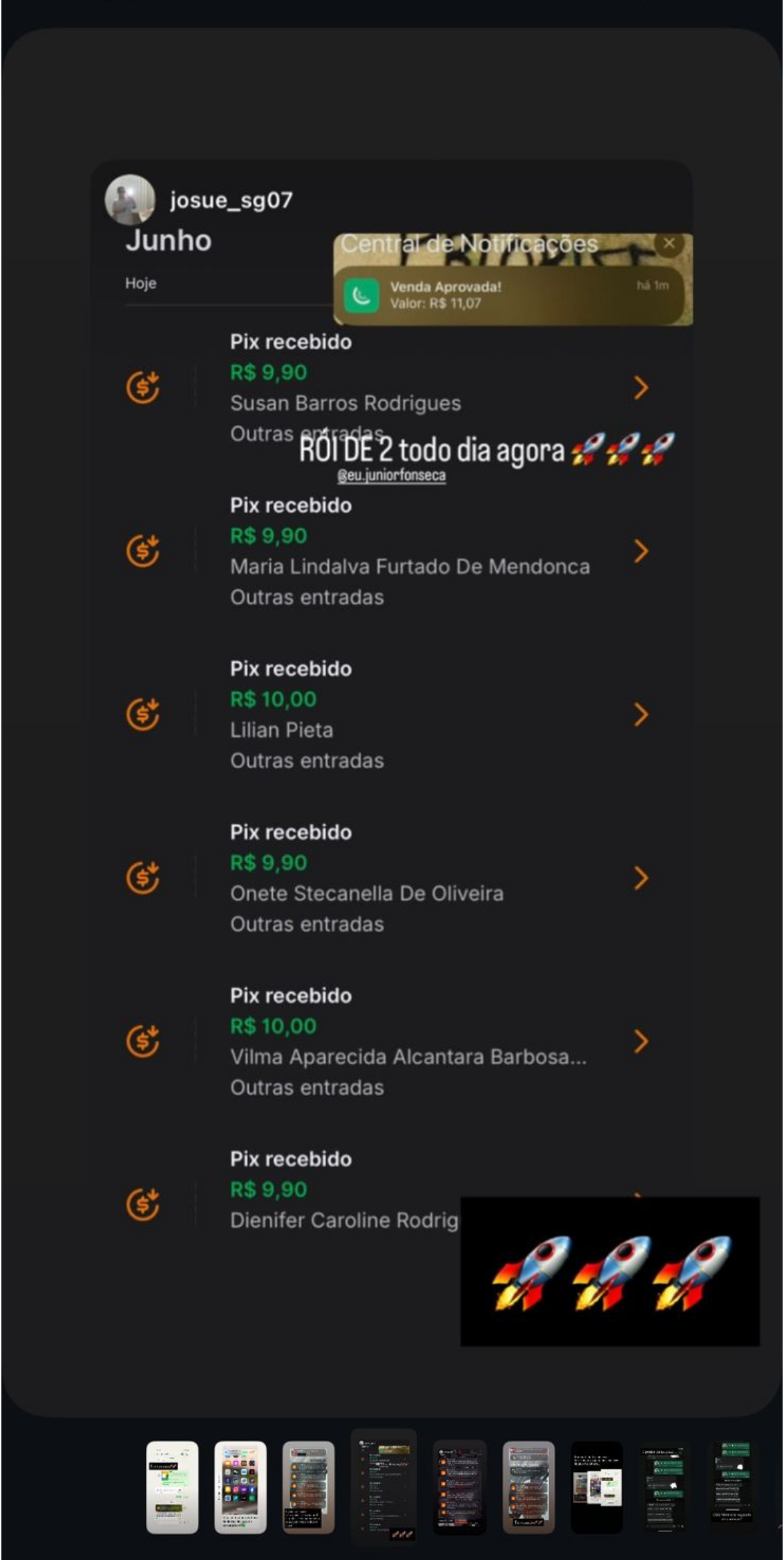 Prova de resultado de aluno