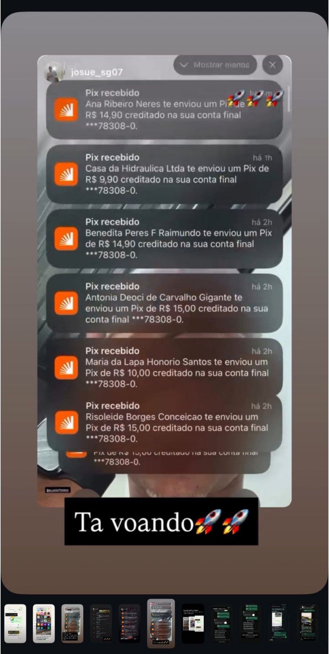 Prova de resultado de aluno